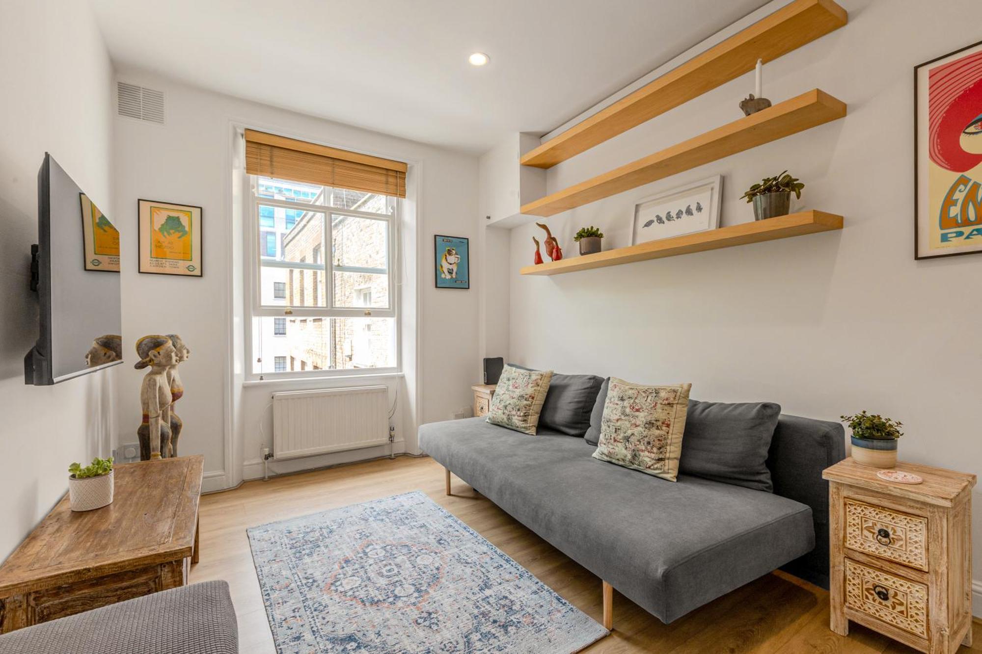 Apartamento 1br Fitzrovia By Soho, 3min Tube